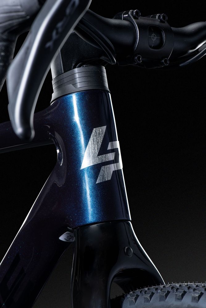 Lapierre Crosshill CF 5.0 2025, crepuscule blue - glossy, Detail