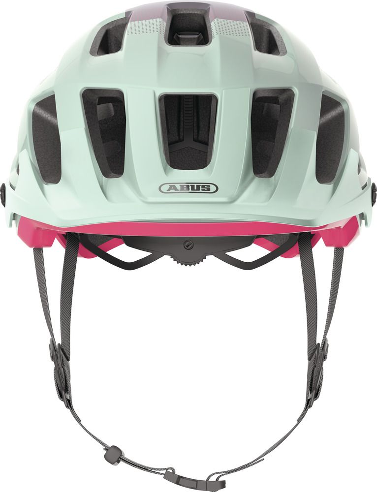 Abus Moventor 2.0 MIPS Fahrradhelm/ iced mint/ Frontansicht