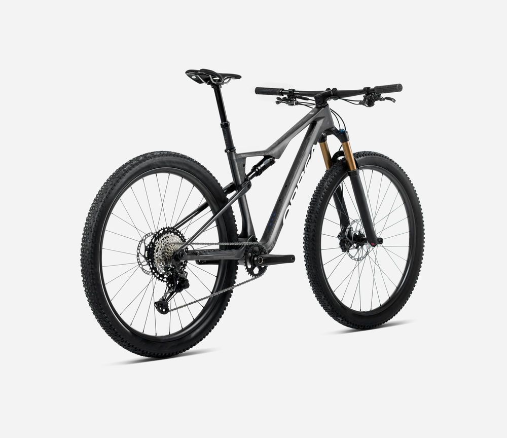 Orbea Oiz M10 XTR 2025, Diamond Carbon View (Matt-Gloss), VRückansicht