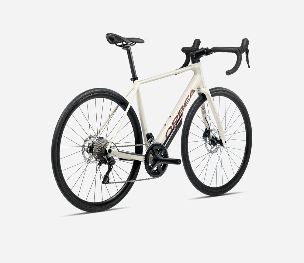 Orbea Avant H30 2025, Ivory White- Titan Bronze (Gloss), Rückansicht