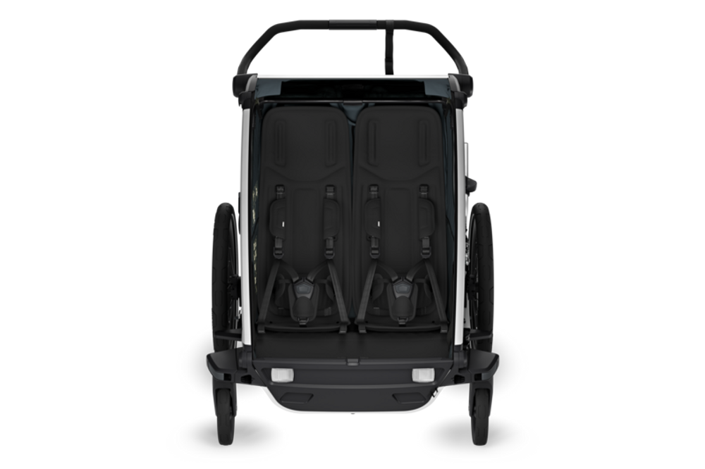 Thule Chariot Cross 2 double, Dark Slate, Frontansicht