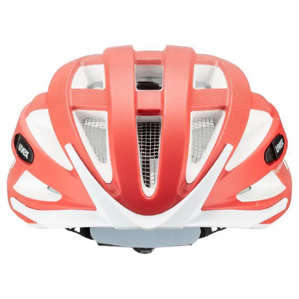 uvex air wing cc Fahrradhelm, dust rose - grapefruit mat, Frontansicht