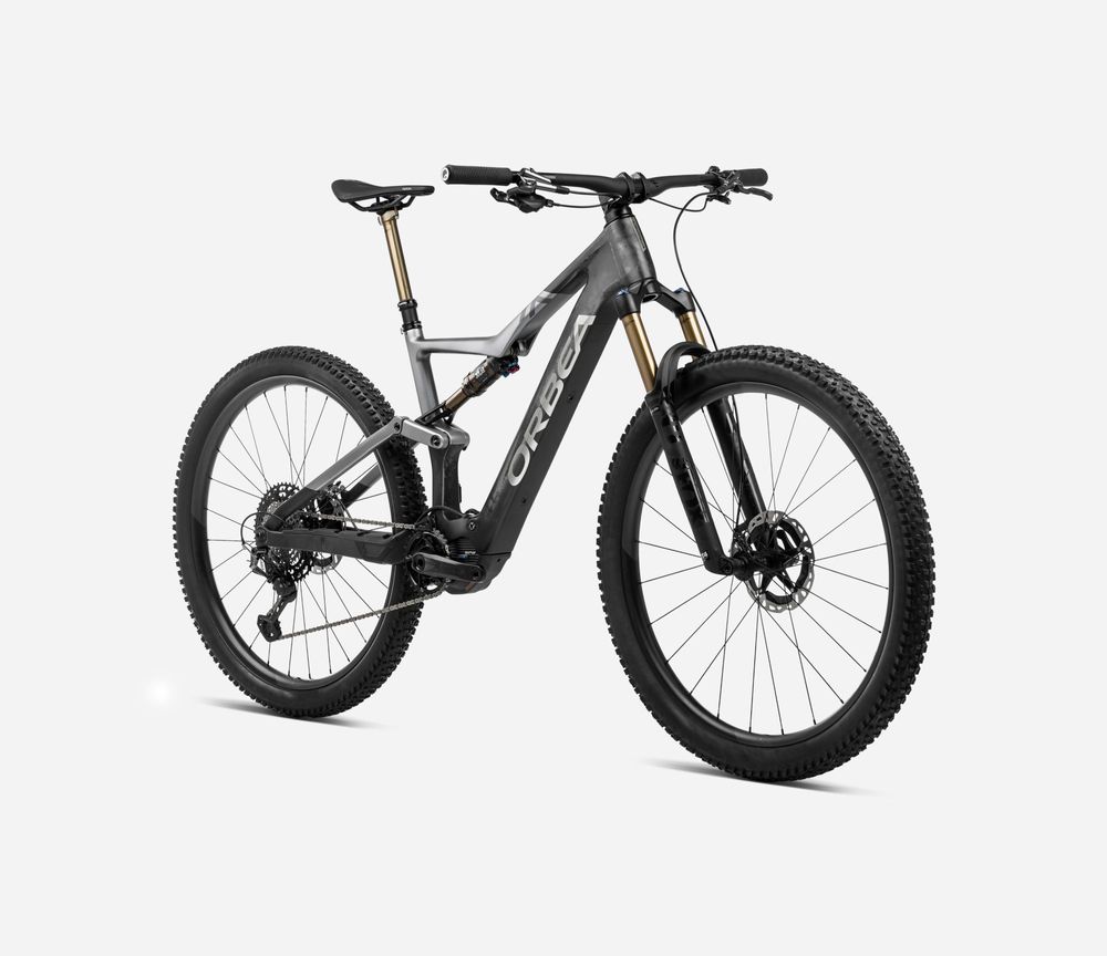 Orbea Rise M10 2024 - Cabon Raw-Shark Grey (Matt)