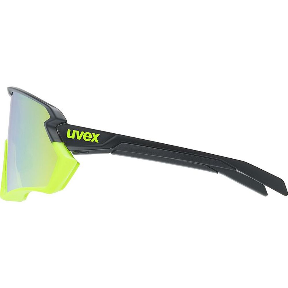 Uvex Sportstyle 231 2.0, black yellow matt, Seitenansicht