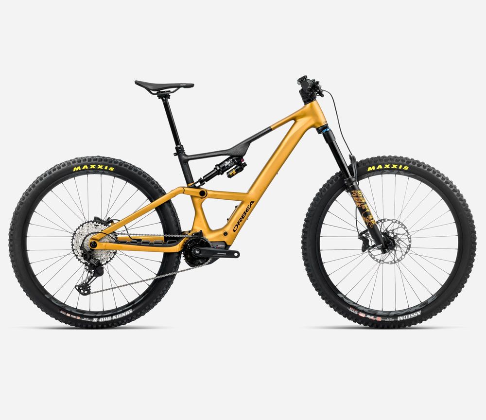 Orbea Rise LT H20 2025, Bumblebee Yellow-Black (Matt), Seitenansicht