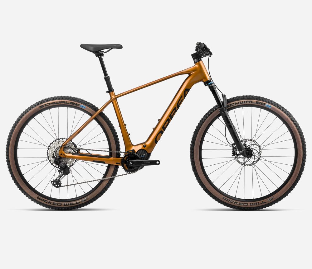 Orbea Urrun 10 2024, Leo Orange (Gloss) - Black (Matt), Seitenansicht