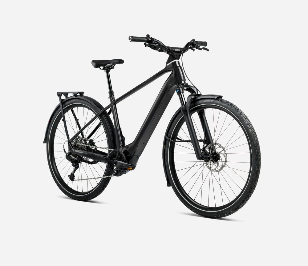 Orbea Kemen Tour 20 2025, Diamond Black (Gloss), Vorderansicht