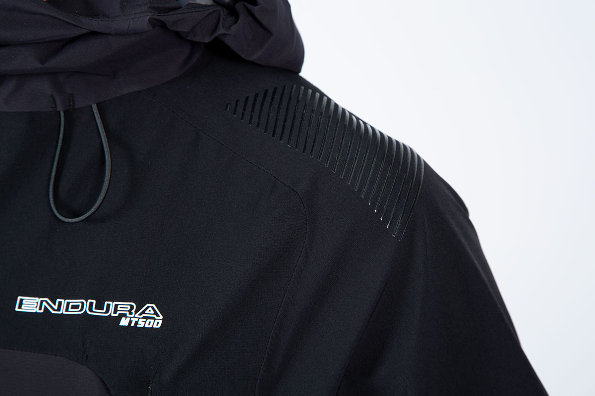 Endura MT500 Wasserdichte Jacke II - Schwarz, Detail