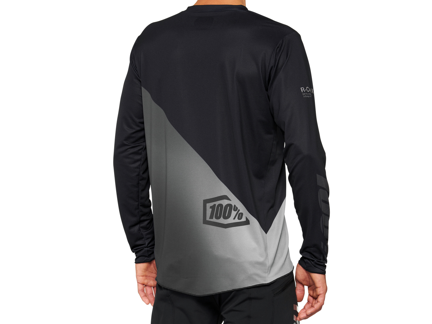 100% R-Core X Long Sleeve Jersey - black/grey