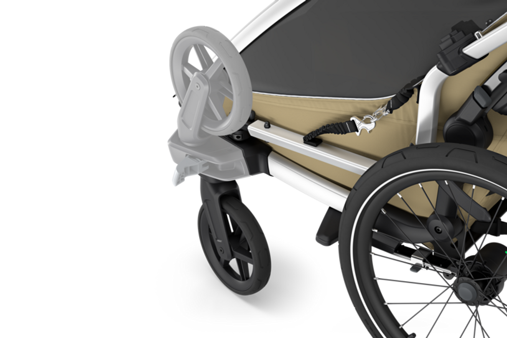 Thule Chariot Cross 2 single, Faded Khaki, Detail