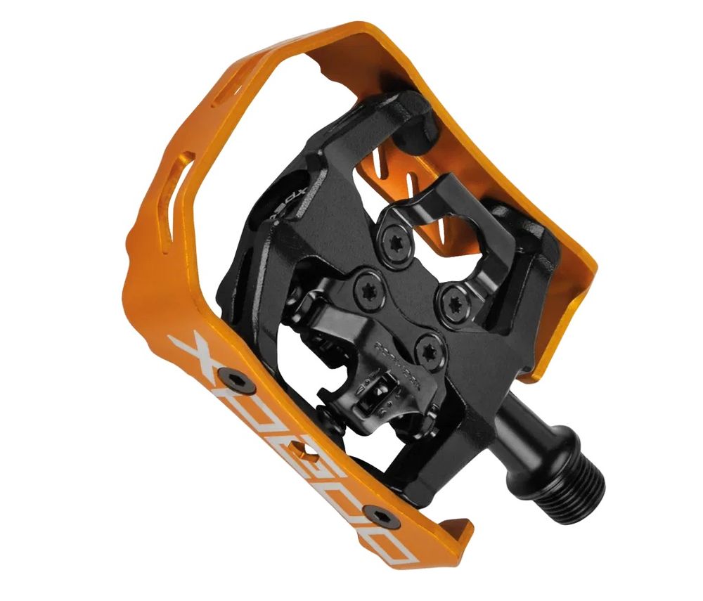 Xpedo Clipless Pedal Milo, schwarz/orange