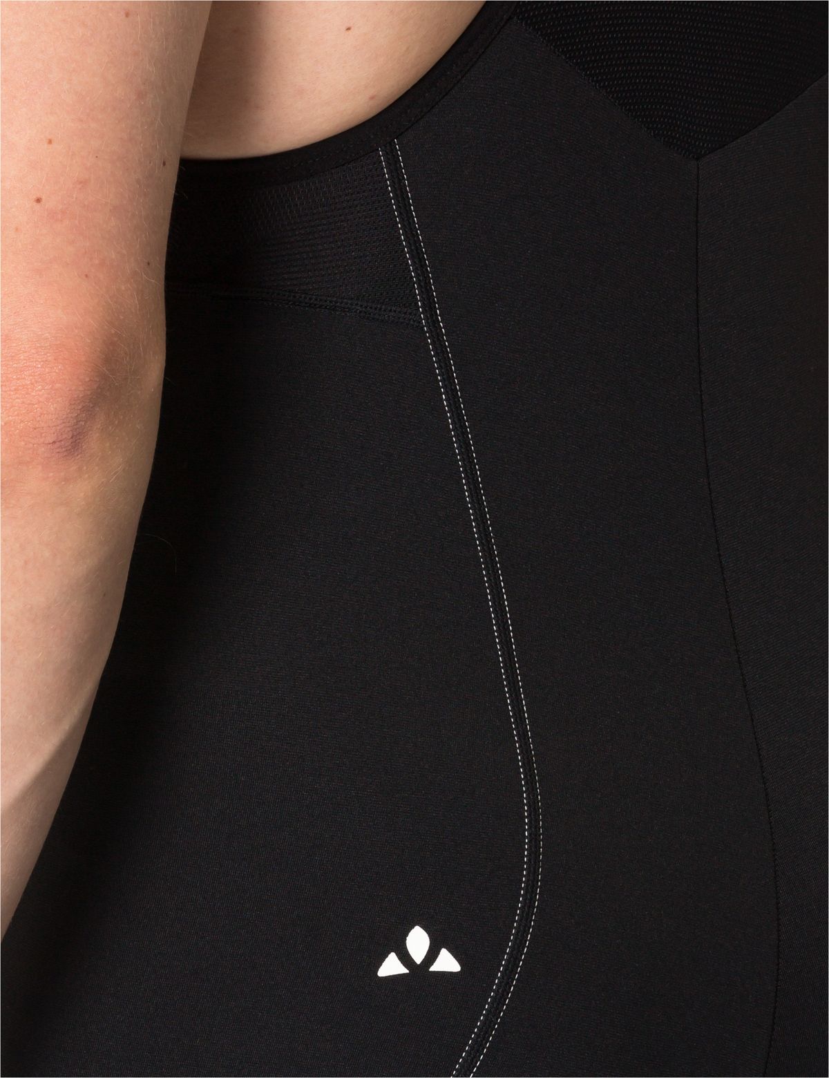 Vaude Men's Active Warm Tights w/o SC, black/silver, Detail