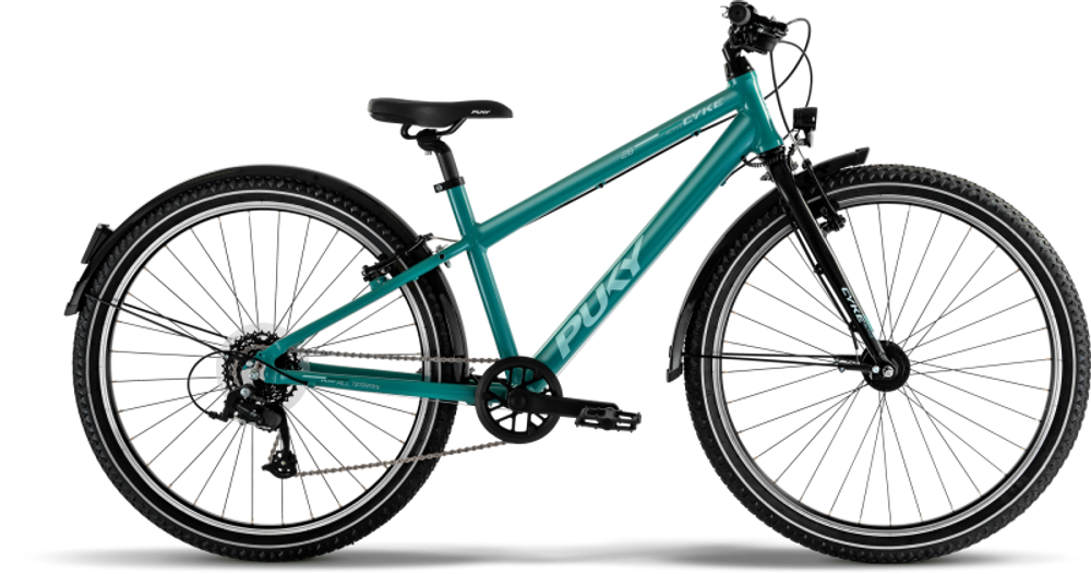 Puky Cyke 26-8 Active, turquoise, Seitenansicht