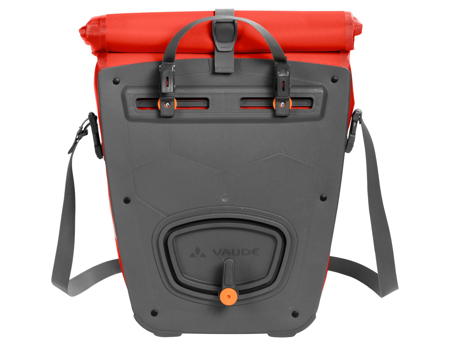 VAUDE Aqua Back Single Hinterradtasche in lava Rückseite