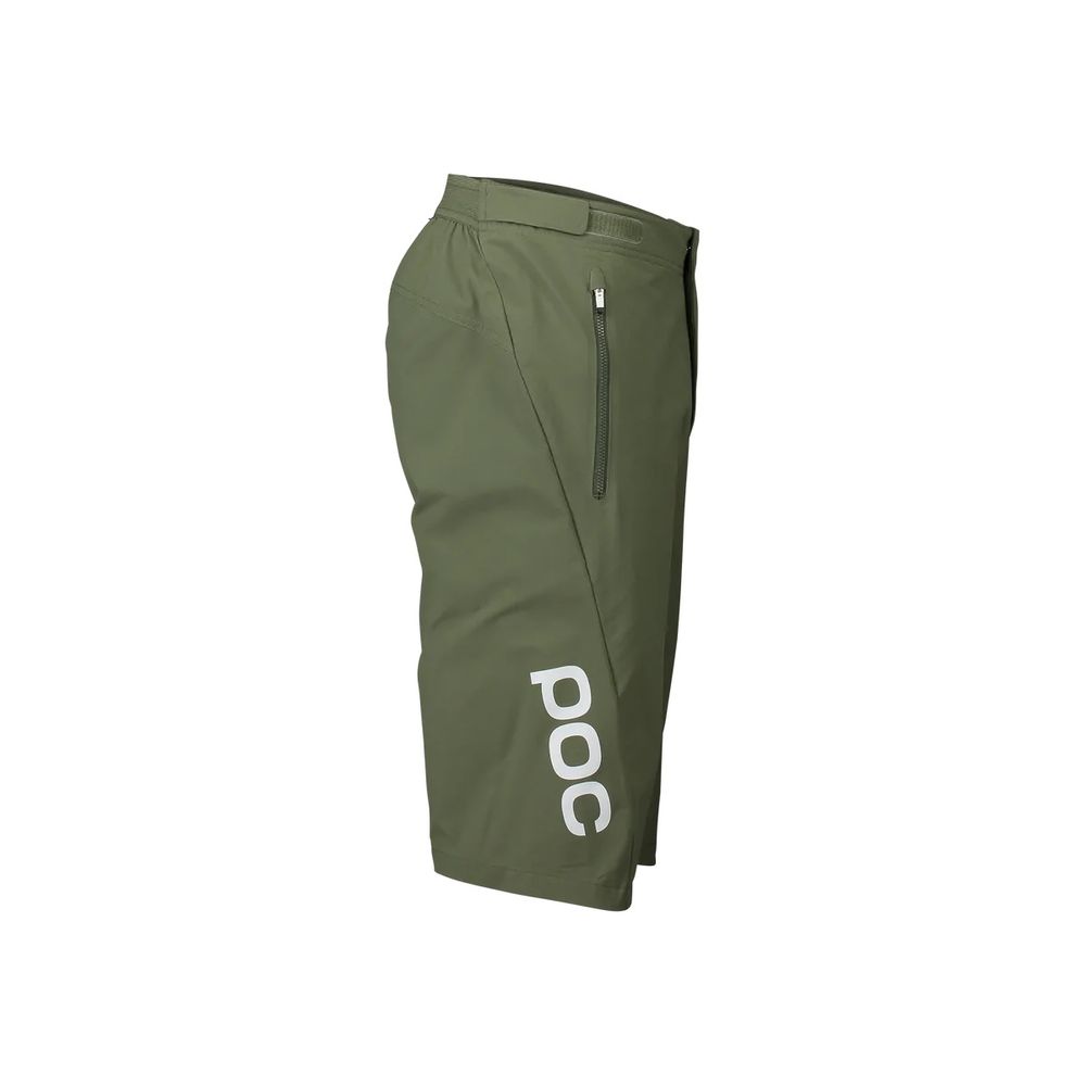 POC Essential Enduro Shorts - Epidote Green, Seitenansicht