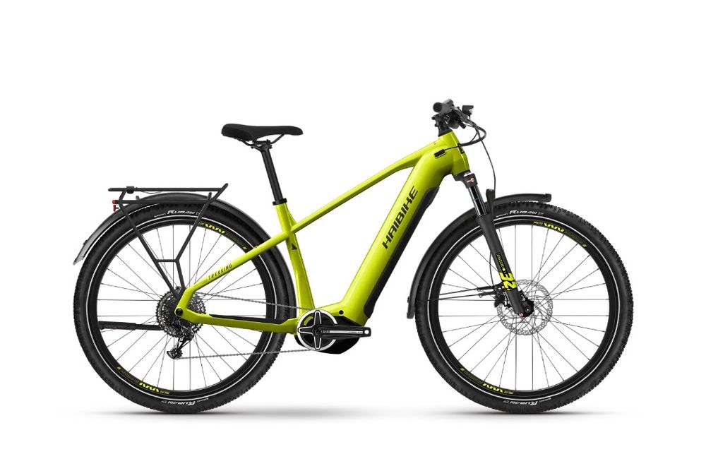 Haibike Trekking 5 High 2024, lime/black glänzend