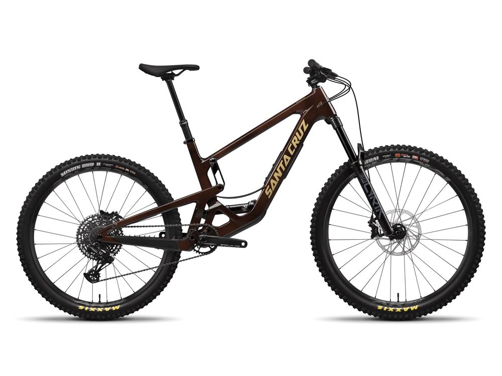 Santa Cruz Bronson 5 C MX R-Kit 2025, Root Beer, Seitenansicht