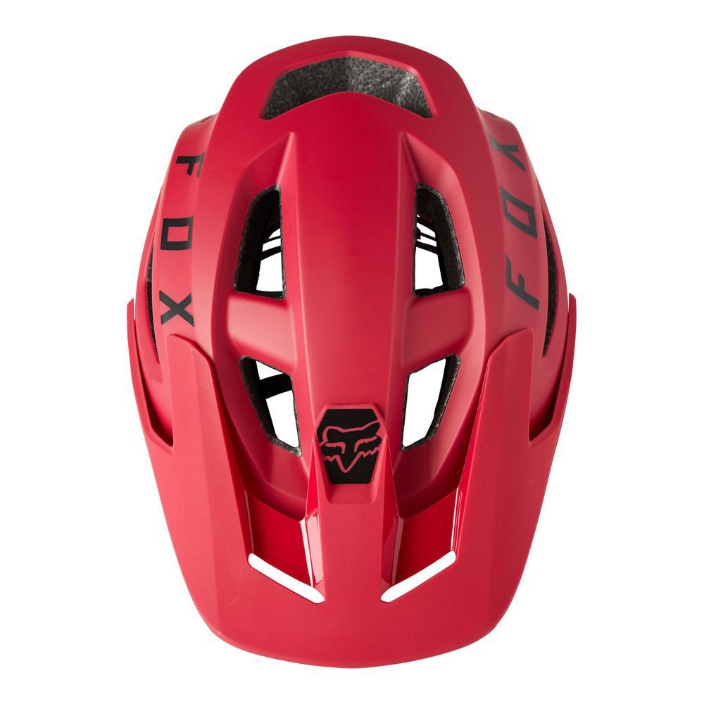 Fox Speedframe MIPS Helm - Flo Red - Draufsicht