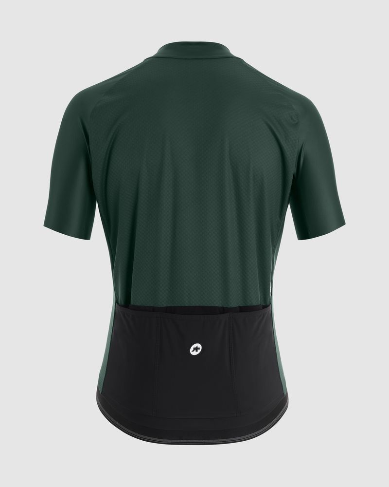 ASSOS Mille GT Jersey C2 Evo Herren Jersey, Grenade Green, Rückansicht