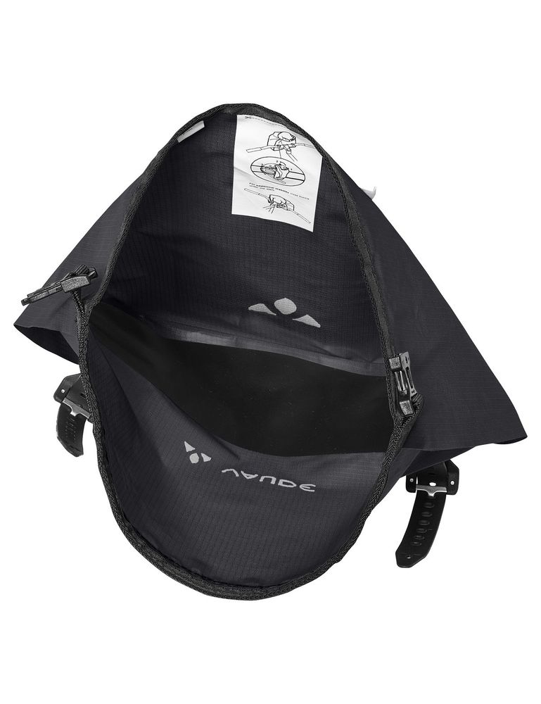 VAUDE Aqua Box Light Fahrrad Lenkertasche, black uni