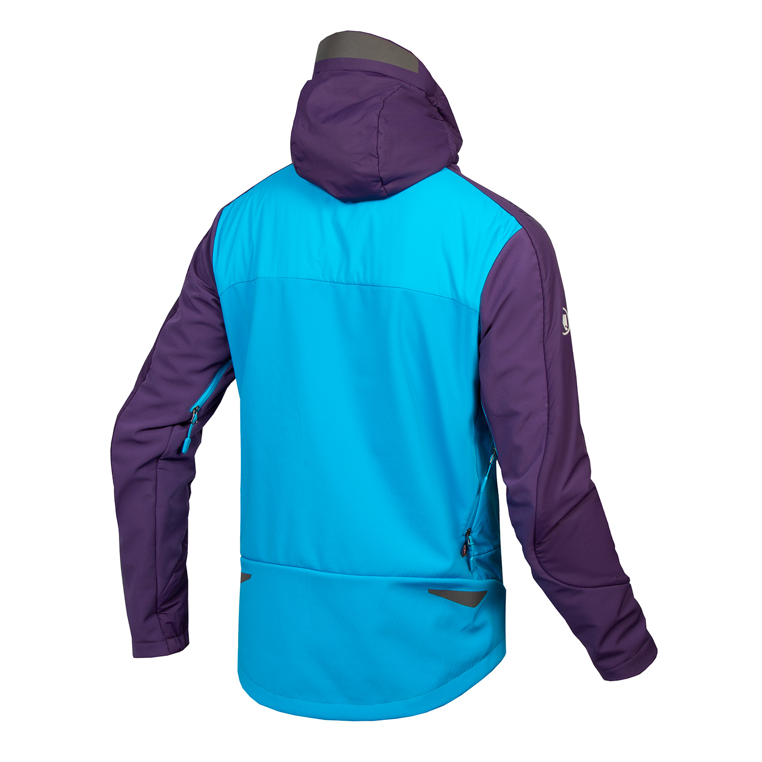 Endura MT500 Freezing Point Jacke II - Electric Blue, Hinterseite