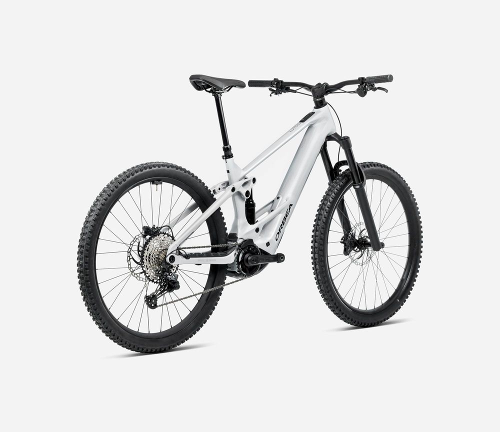 Orbea Wild ST H30 2025, Halo Silver Gloss, Rückansicht