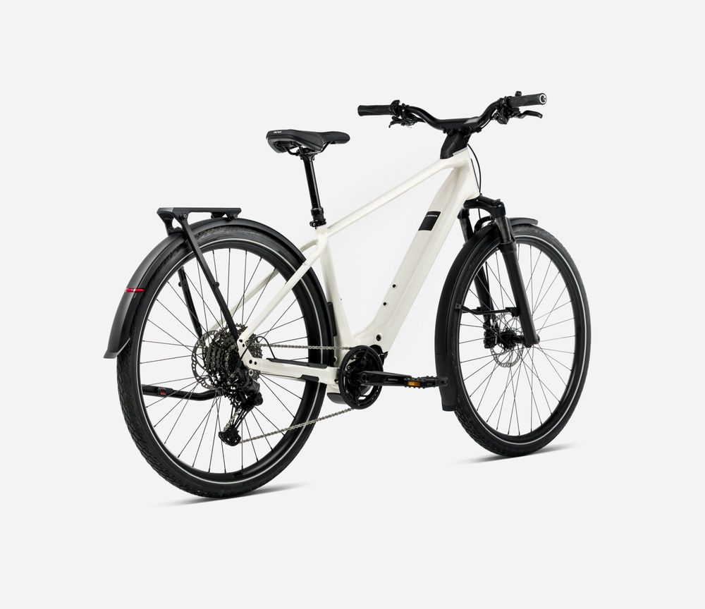 Orbea Kemen Tour 30 2025, Ivory White (Gloss), Rückansicht