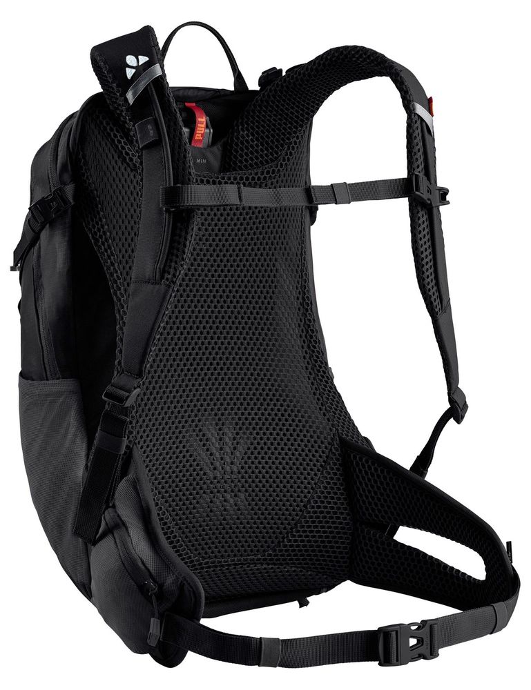 Vaude Tremalzo 16 Fahrradrucksack in black Rückansicht