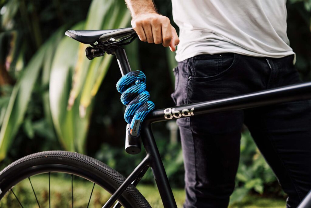 tex-lock orbit 120 Textilschloss, morpho blue