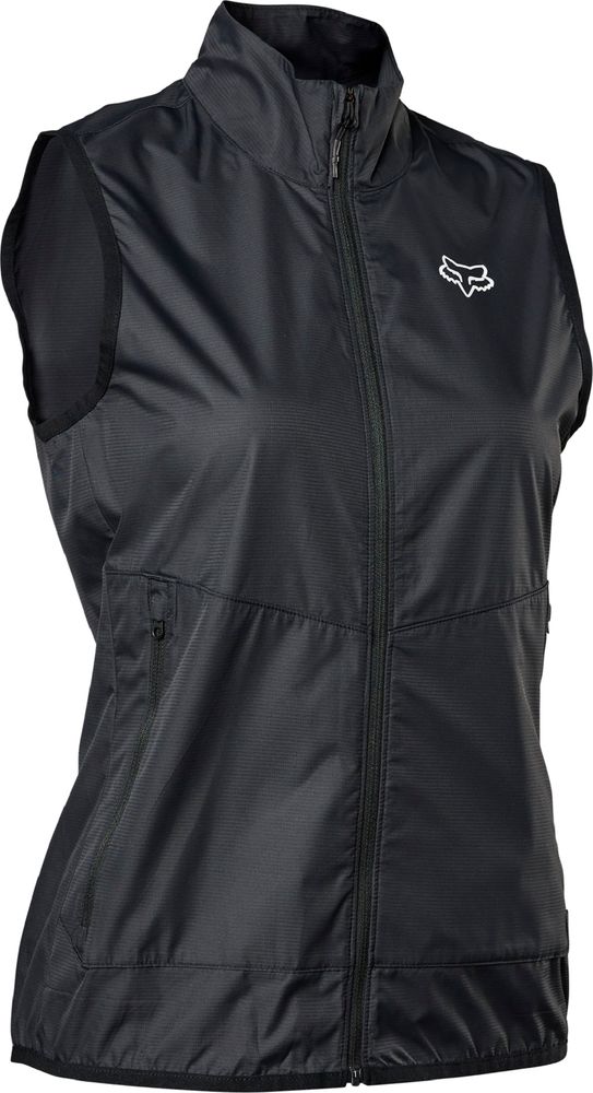 Fox W Ranger Wind Vest, Damenjacke, black, Seitenansicht