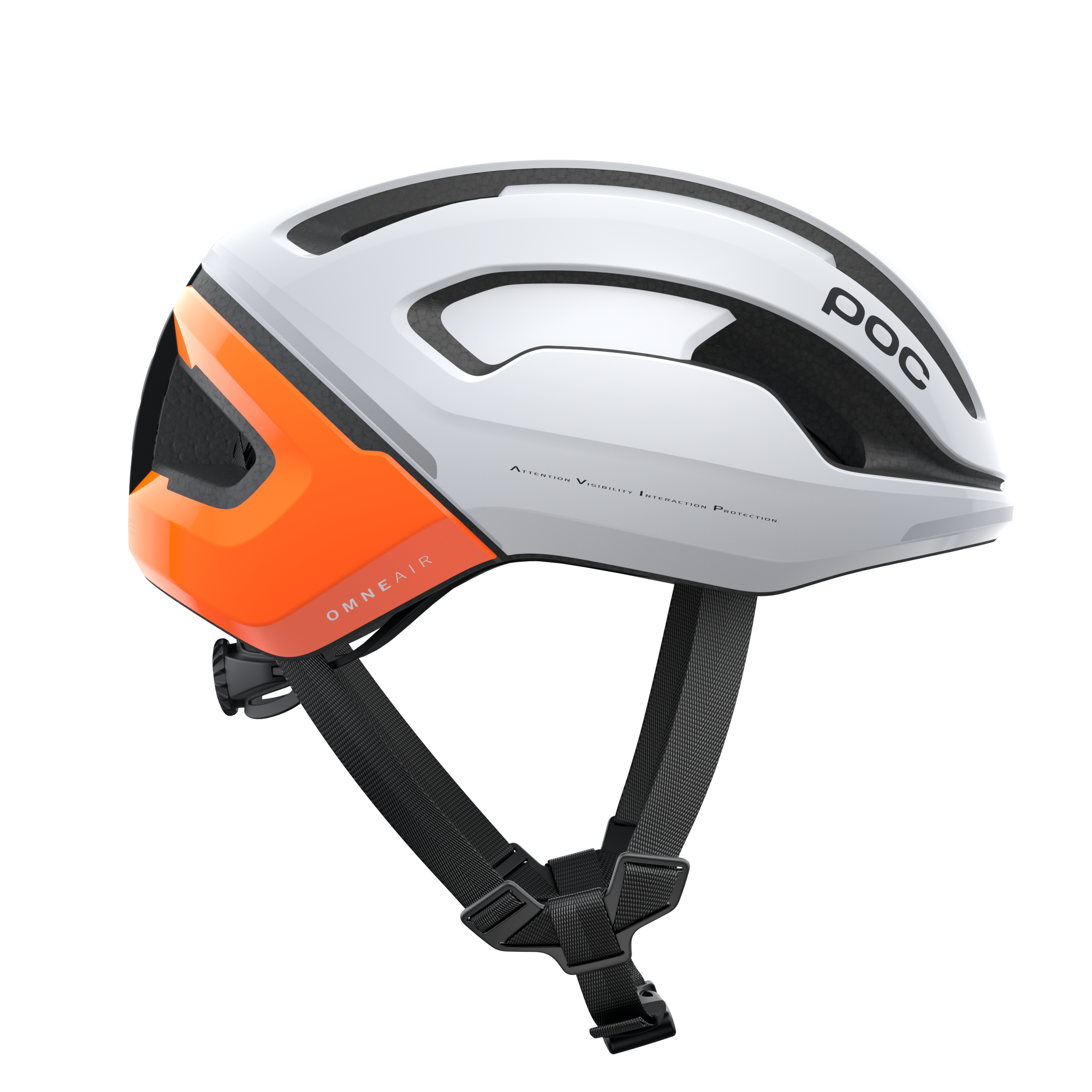 POC Omne AIR SPIN Fahrradhelm, zink orange avip