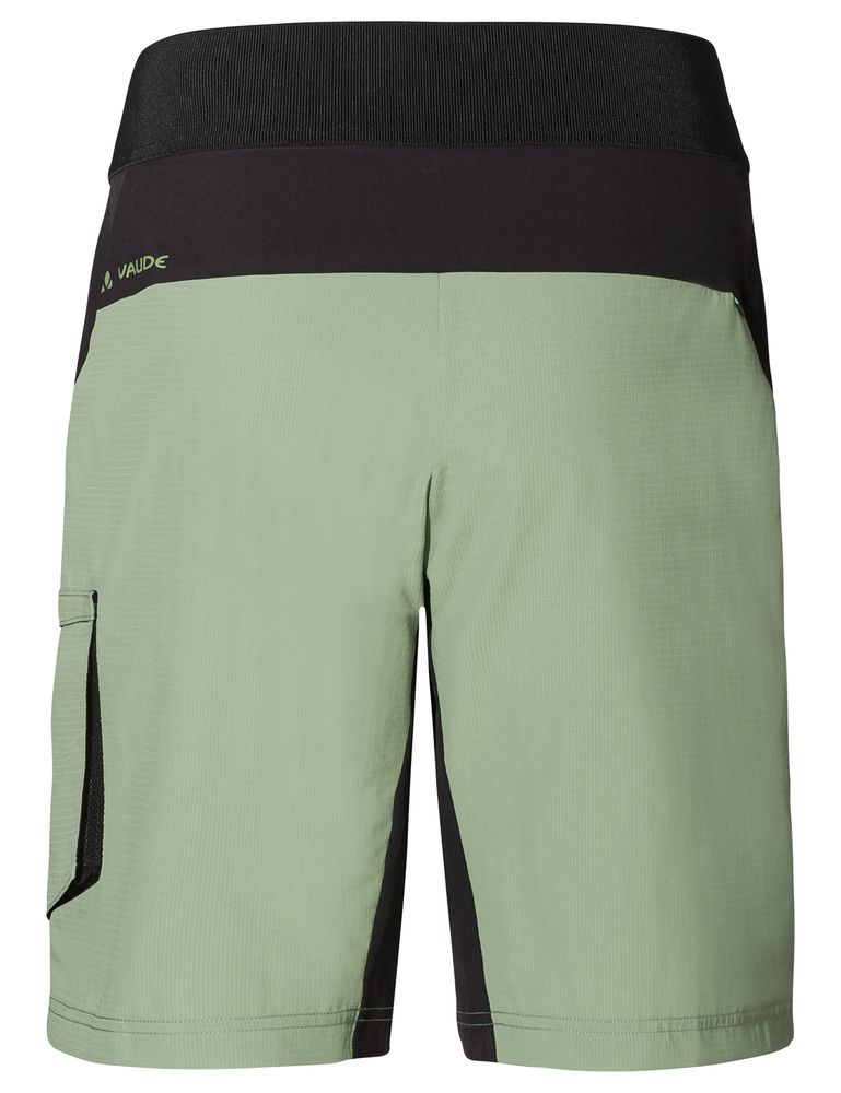 Vaude Women's Qimsa Shorty in willow green Rückseite