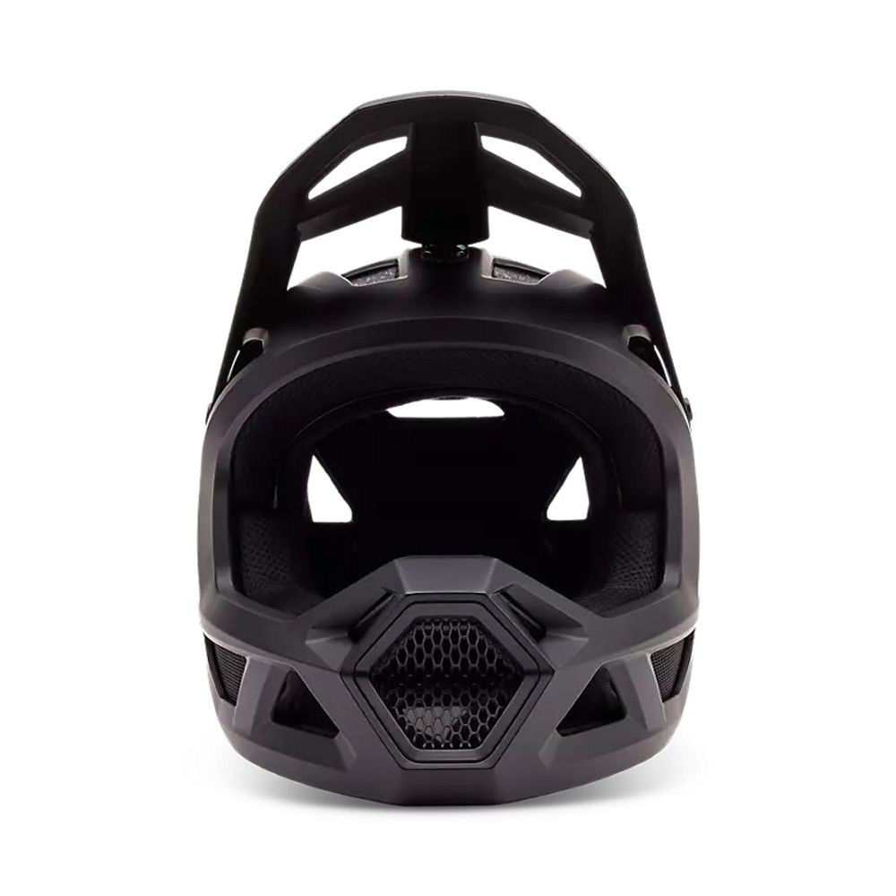 FOX Rampage MTB-Helm - Matt Schwarz - Frontansicht