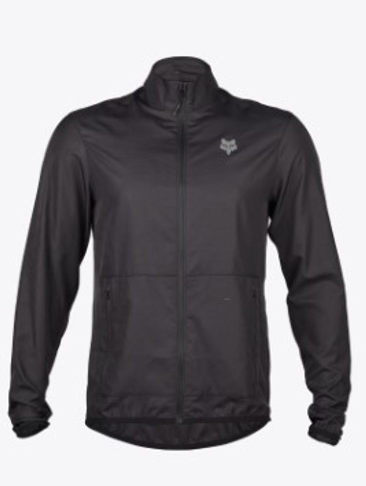 FOX Ranger Wind Jacket - Black - Frontansicht