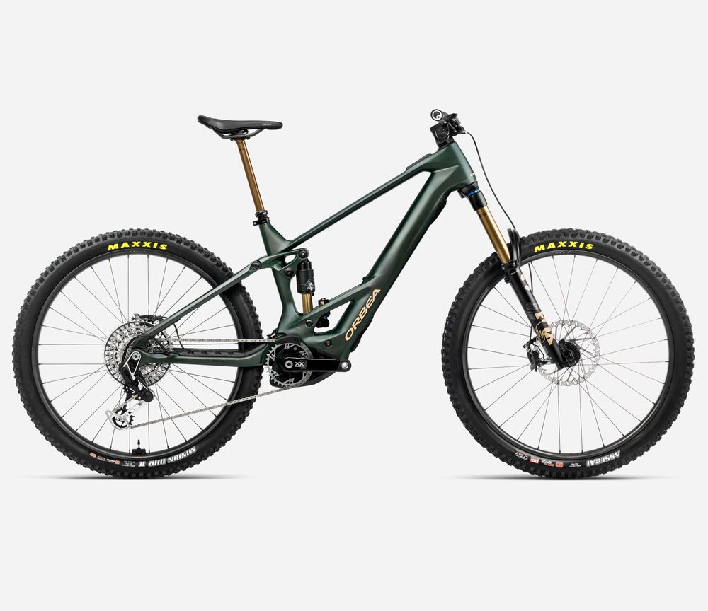 Orbea Wild M-LTD 2025, Forest Green, Seitenansicht