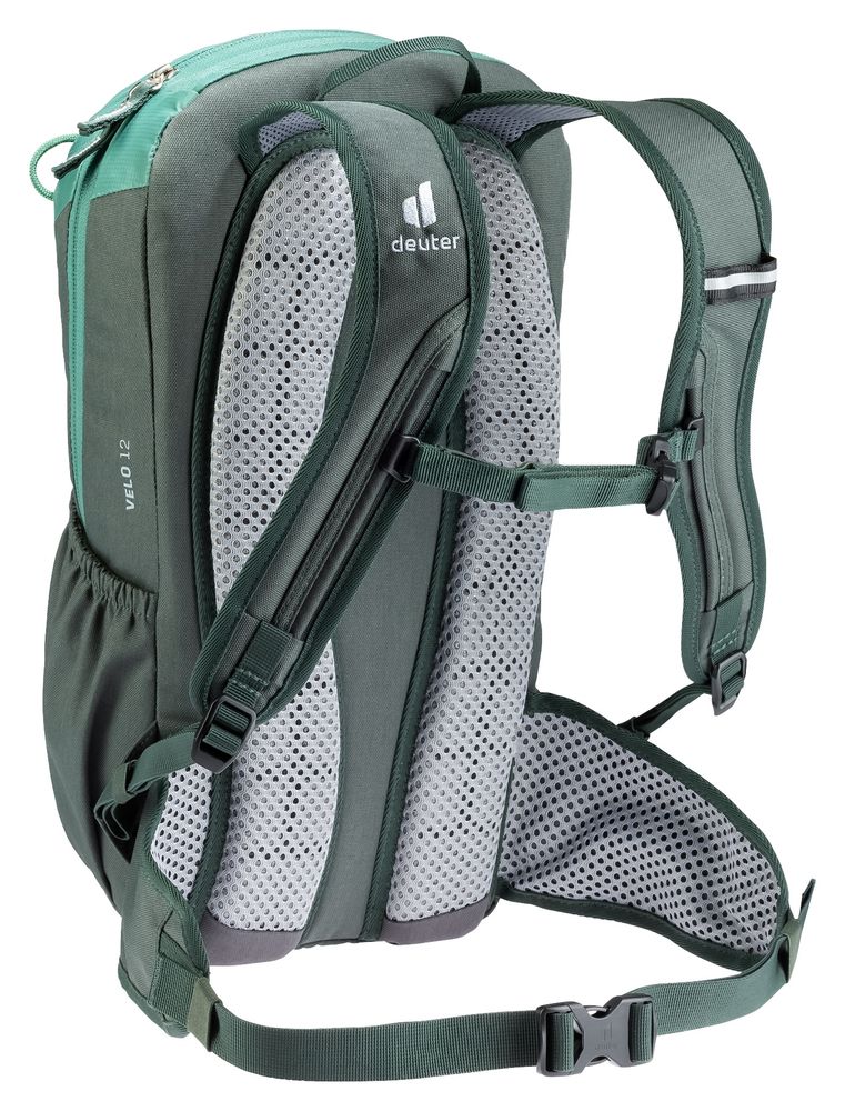 Deuter Velo 12 - Race Kollektion - Fahrradrucksack - seagreen-ivy - Rückansicht