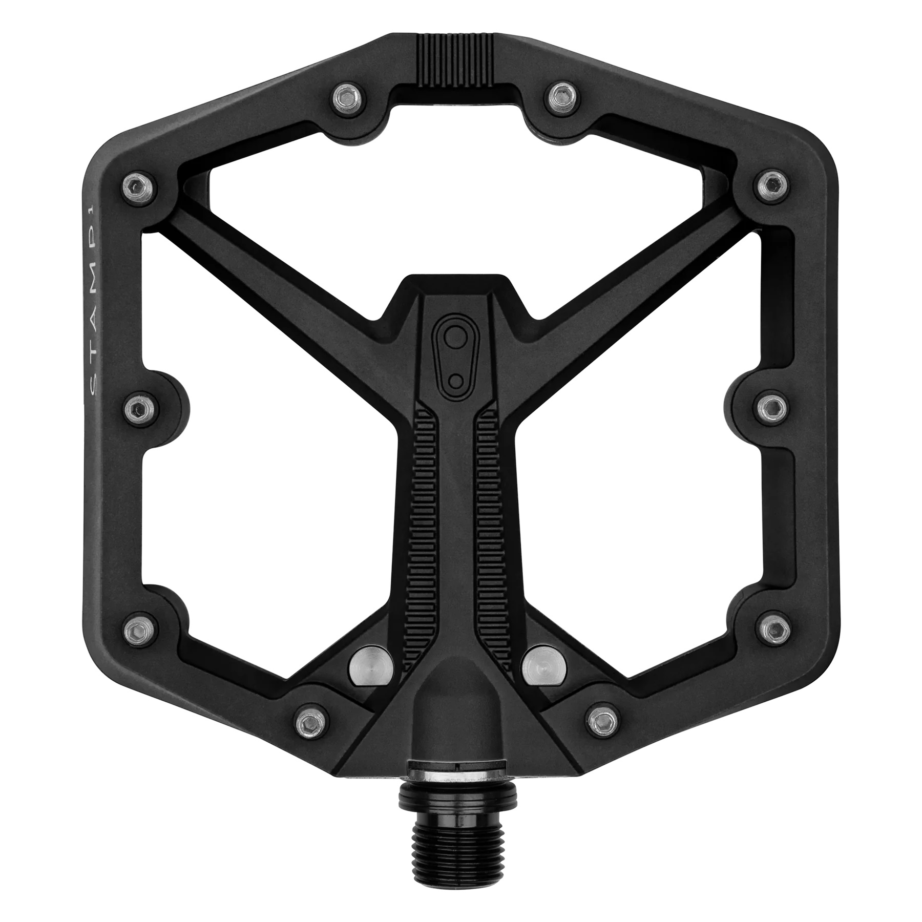 Crankbrothers Stamp 1 Gen 2 - Large, Plattform-Pedal - black