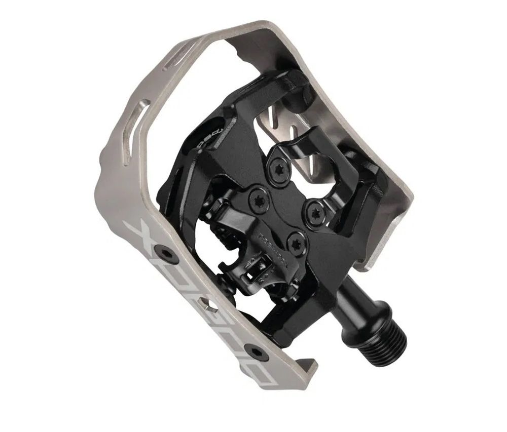 Xpedo Clipless Pedal Milo, schwarz/silber