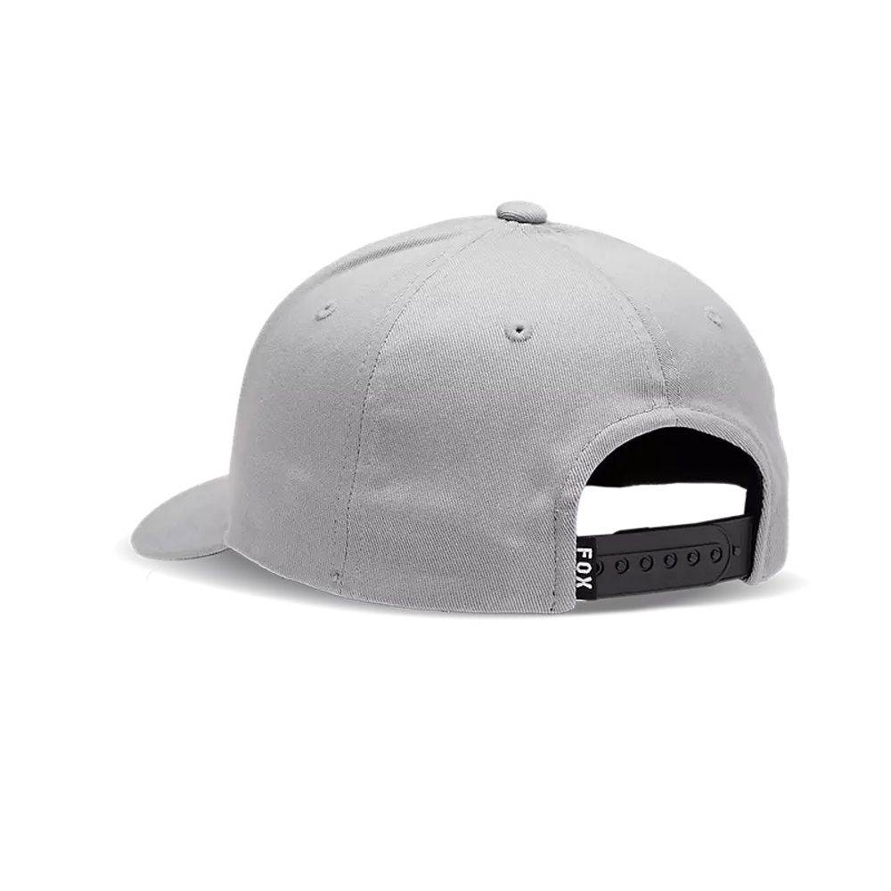 FOX Youth Legancy 110 Snapback-Kappe - Stahlgrau