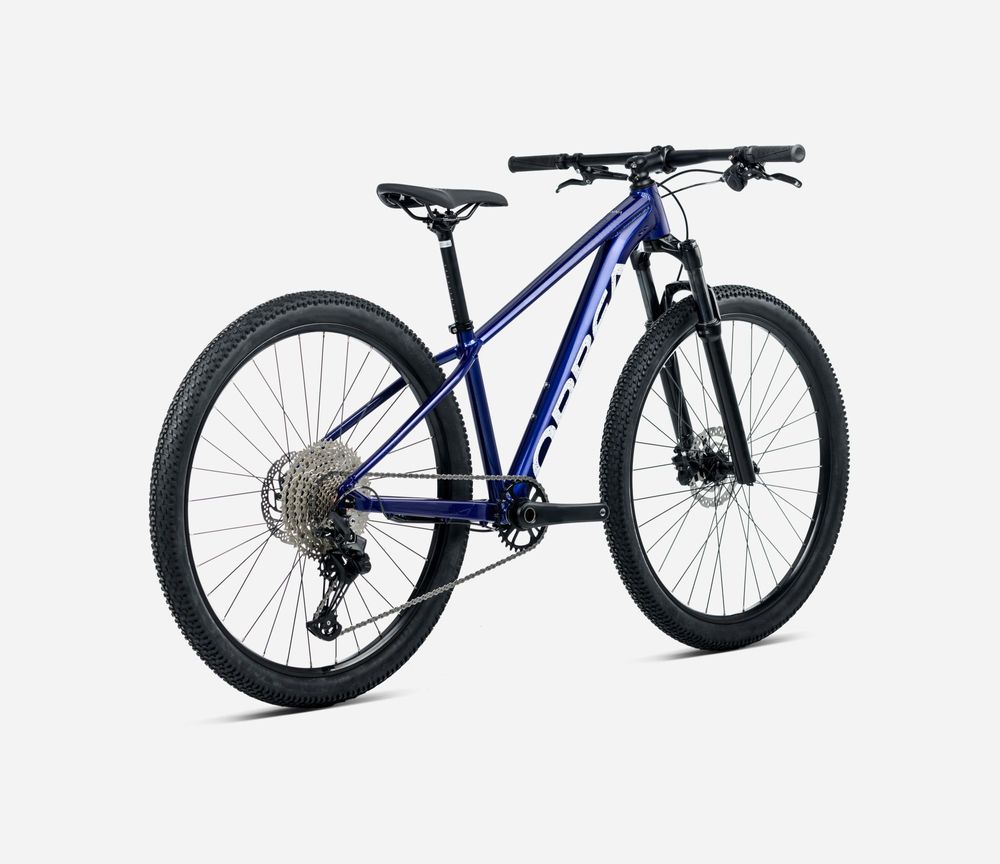 Orbea Onna 27 XS Junior 10 2024, Violet Blue - White (Gloss), Seitenansicht hinten