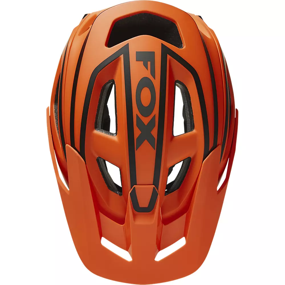 Fox Speedframe Pro Dvide - flo orange, Ansicht oben