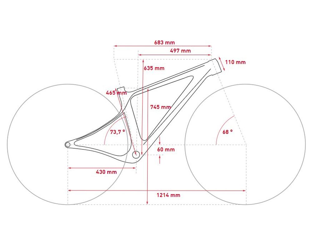 Ghost Lector SF Advanced 2022 - Geometrietabelle Größe L