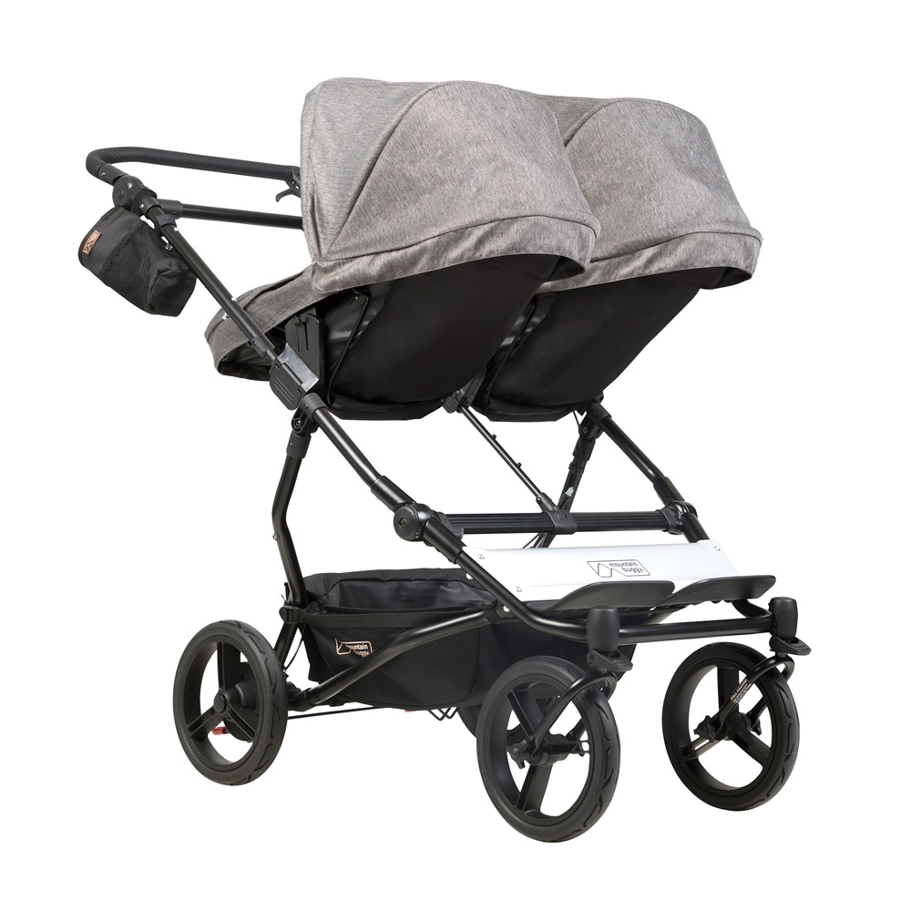 Mountain Buggy Duet V3 Herringbone Zwillings-Kinderwagen Face-to-Face-Position