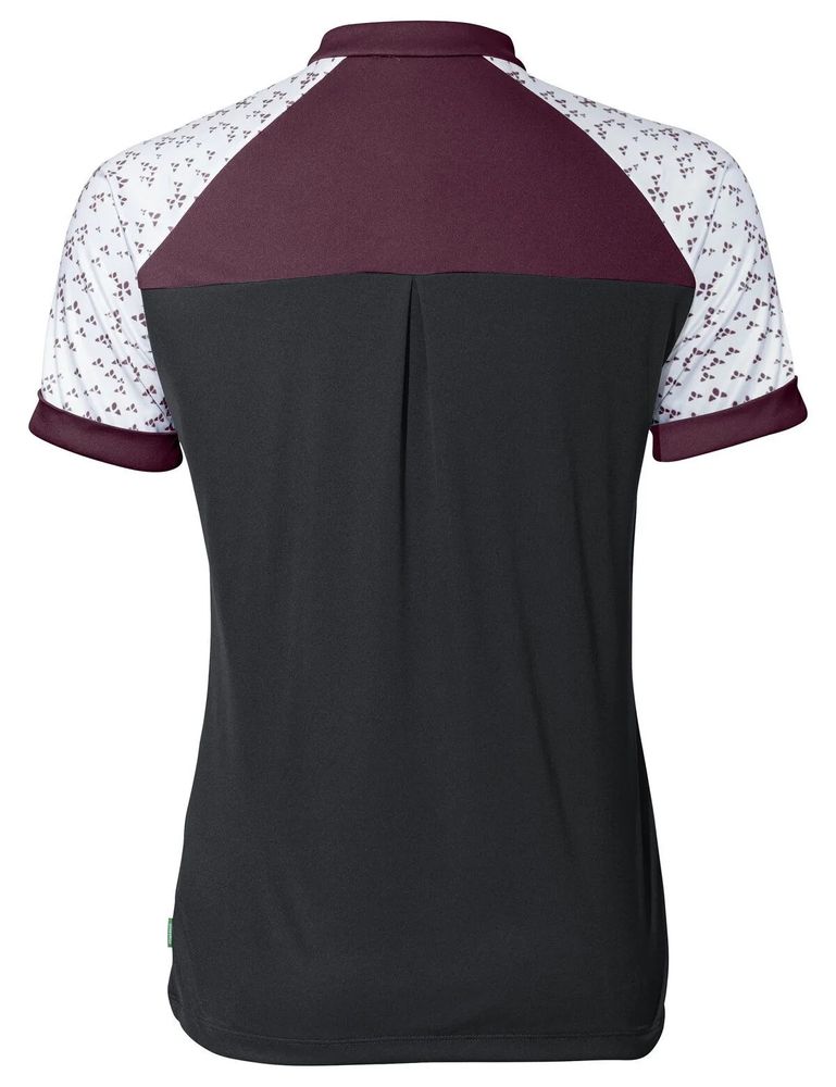 VAUDE Women´s Ledro Print Shirt 2023, cassis, Rückansicht