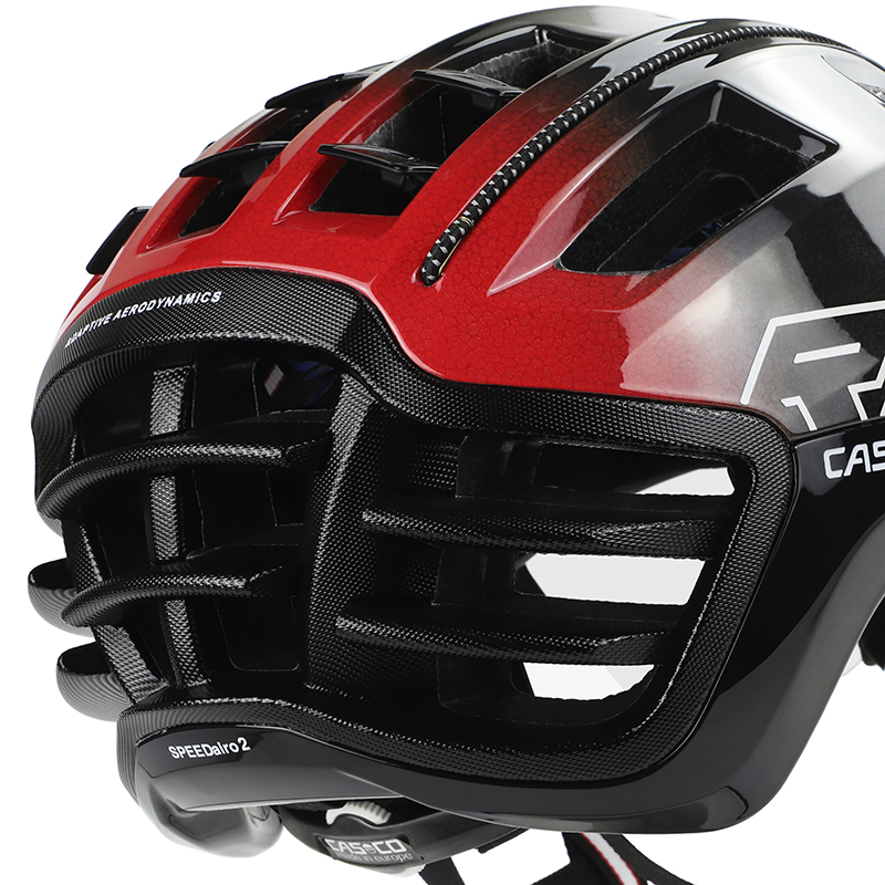 Casco SPEEDairo 2 RS inkl. Vautron-Visier/ Schwarz-Rot-Verlauf