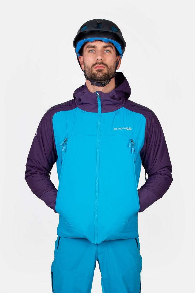 Endura MT500 Freezing Point Jacke II - Electric Blue, Vorderseite