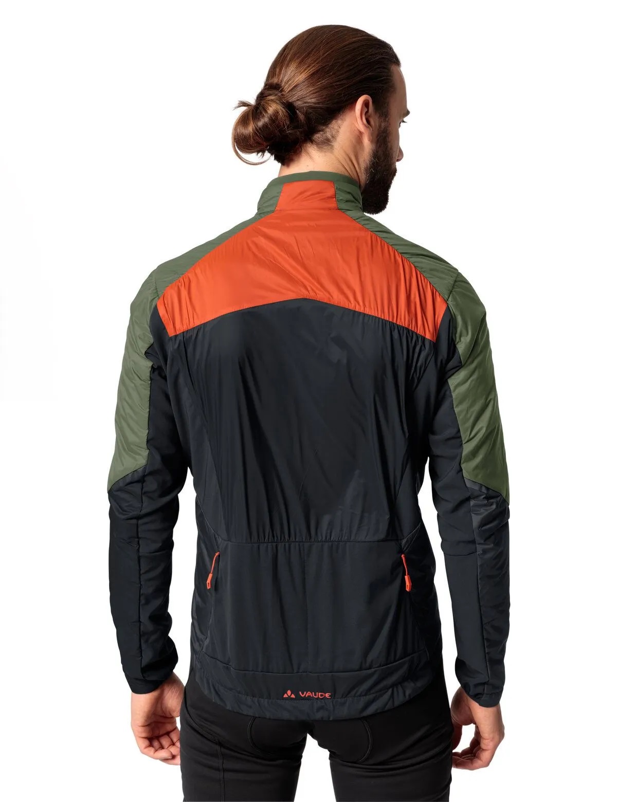  Vaude Men's Kuro Insulation Jacket, cedar wood, Rückansicht angezogen