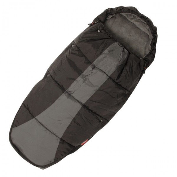 phil&teds snuggle&snooze Schlafsack black-charcoal/dunkelgrau