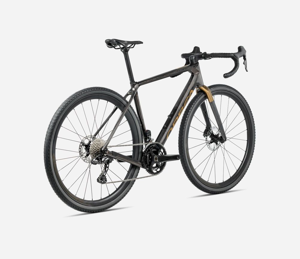 Orbea Terra M30 Team 2025 - Cosmic Carbon View-Metallic Olive Green (Gloss)