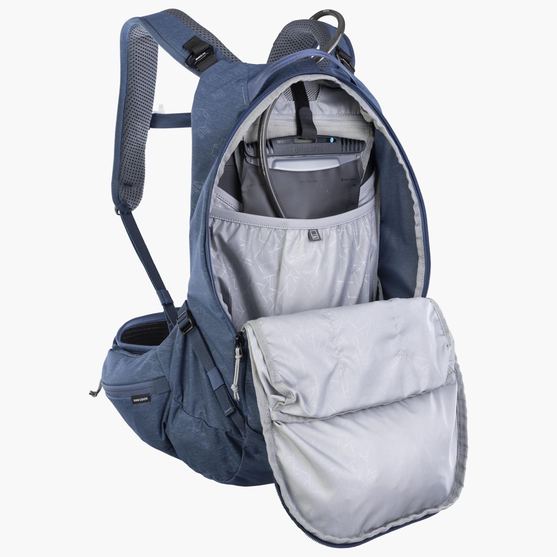 evoc Trail Pro 16L Protektorrucksack - Denim